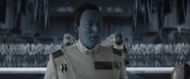 A powerful scene from the most recent episode is when Thrawn's fleet chanted his name over and over again as the Grand Admiral walked among their ranks (Image via Diseny+)